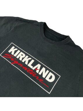 Kirkland Signature Unisex Fleece Sweatshirt Black • Women's-Large | Men's-Medium